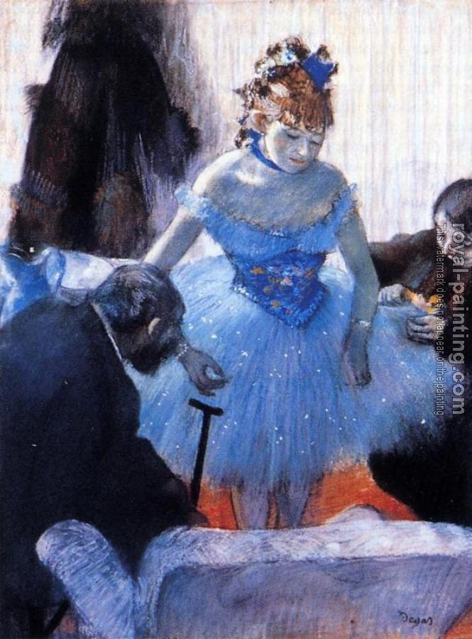 Edgar Degas : Dancer's Dressing Room
